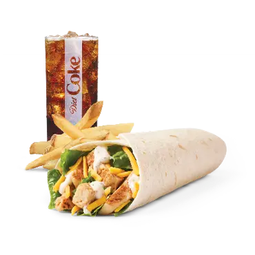 Grilled-Chicken-Wrap-Combo