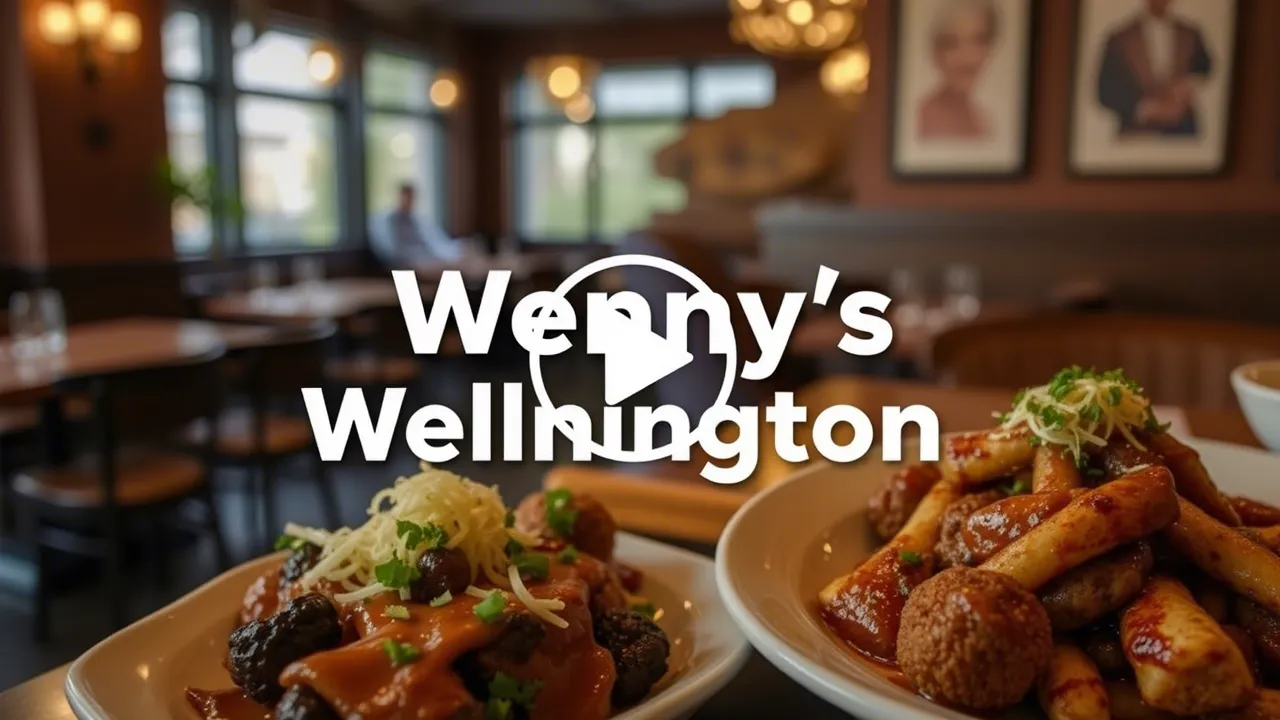 wendy's Wellington menu