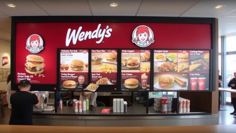 Wendy's Hamilton menu